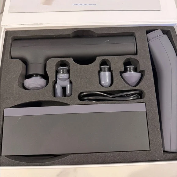 Lyric Massage Gun Set - Black and Gray - Picture 2 of 4